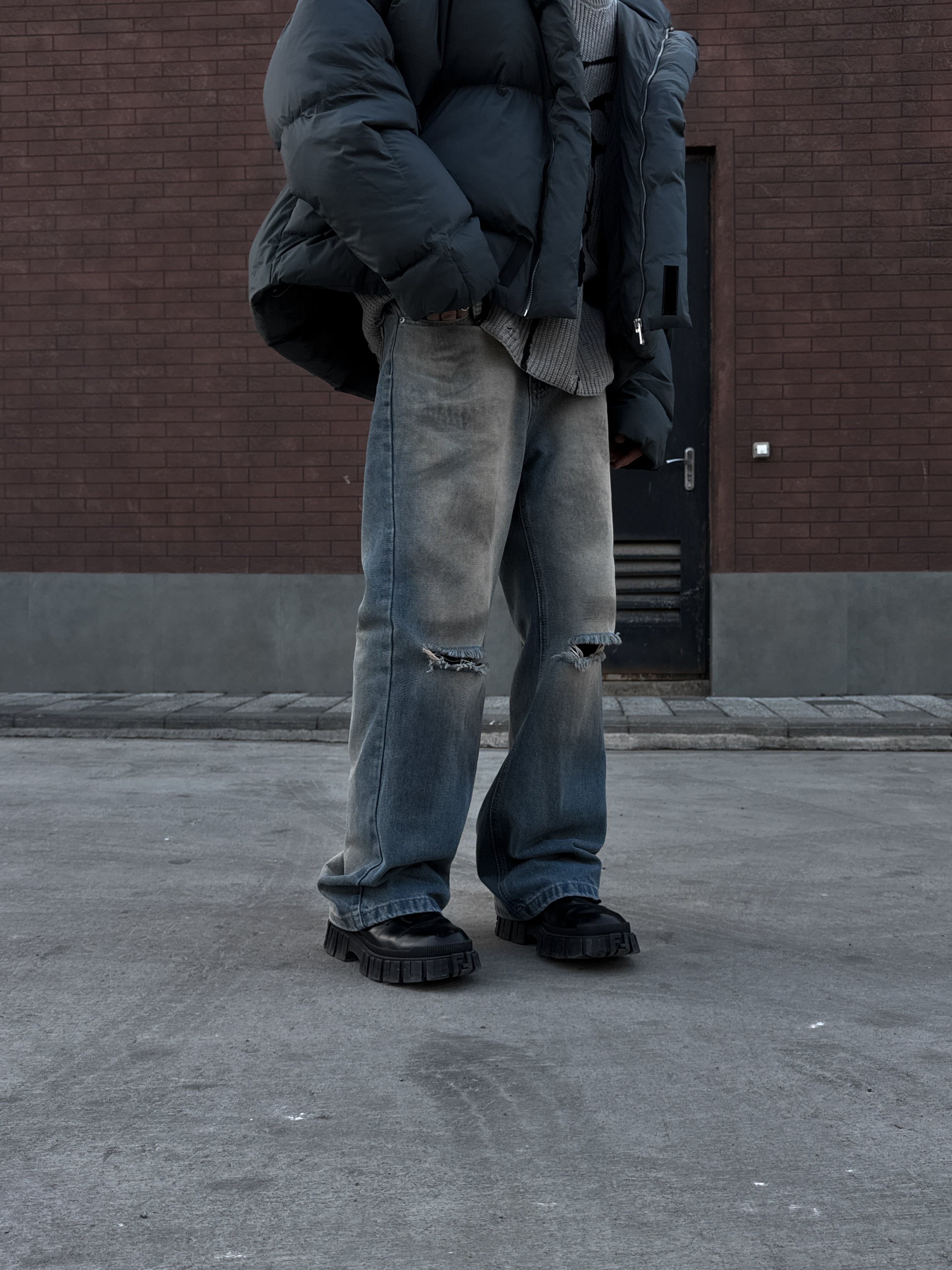 Utility Carpenter Jacket - Vintage Brown